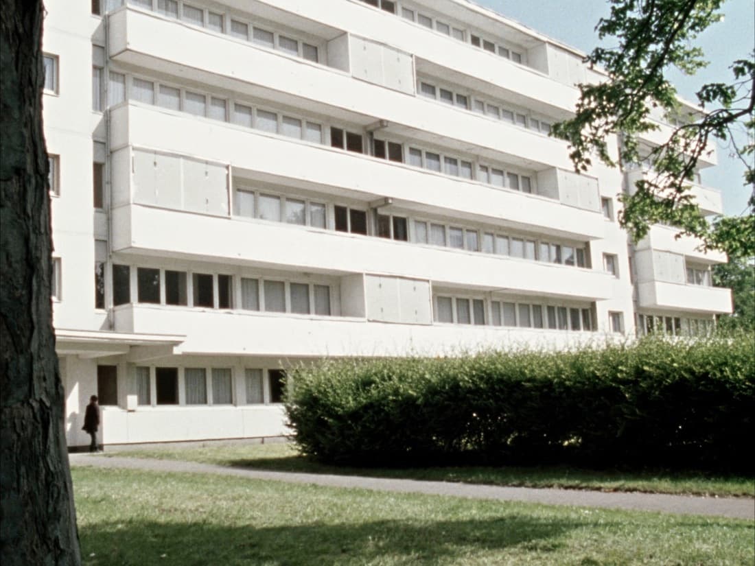 Beispielansicht eines Wohngebäudes der Bauepoche um 1972